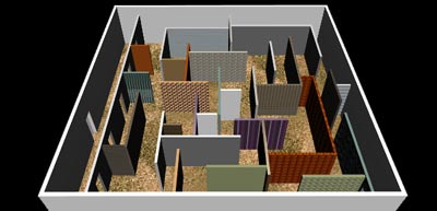 Visual and Aural Cues Maze